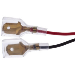 Galinis šviesos diodas, stačiakampis, 24 V, raudonas, užsukamas, 65x11x16 mm, Hella ValueFit 2TM357010111