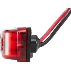 Žymeklis LED, stačiakampis, 12V, raudonas, užsukamas, 65x11x16mm, Hella ValueFit 2TM357010011