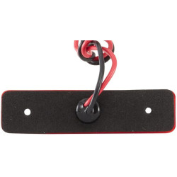 Žymeklis LED, stačiakampis, 12V, raudonas, užsukamas, 65x11x16mm, Hella ValueFit 2TM357010011