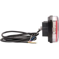 Daugiafunkcinis galinis šviesos diodas, stačiakampis, 12-24V, 236x104x61,5 mm, Kramp LA40051