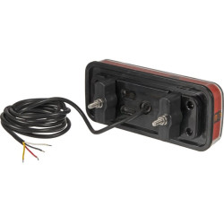 Daugiafunkcinis galinis šviesos diodas, stačiakampis, 12-24V, 200,5x85,3x28,9 mm, Kramp LA40071