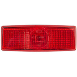 Stačiakampis žymeklis, 12 V, raudonas, užsukamas, 110x25x40 mm, Hella 2TM006717047