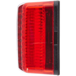 Stačiakampis žymeklis, 12 V, raudonas, užsukamas, 110x25x40 mm, Hella 2TM006717047