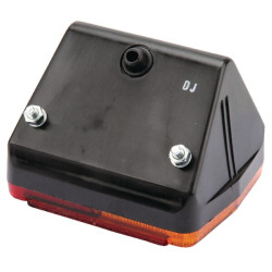 Galinis žibintas LH stačiakampis, raudonas/gintaras, užsukamas, 125xCobo 02382000