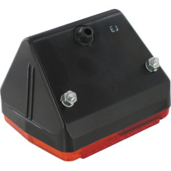 Galinis žibintas RH stačiakampis, raudonas/gintaras, užsukamas, 125xCobo 02383000