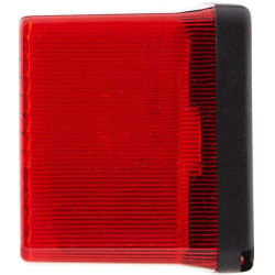 Galinis žibintas LH stačiakampis, 12/24V, raudona/oranžinė/balta, užsukamas, 158x51x64mm, Hella 2SE997111011