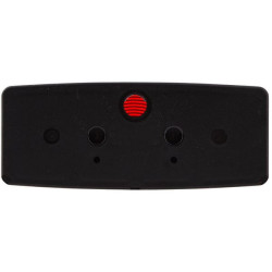 Galinis žibintas LH stačiakampis, 12/24V, raudona/oranžinė/balta, užsukamas, 158x51x64mm, Hella 2SE997111011