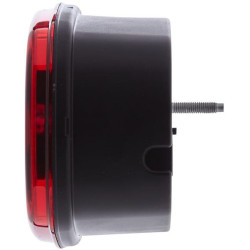 Galinis dešinės pusės žibintas stačiakampis, 12 V, raudona/balta/gintarinė, užsukamas, 225x122mm, Hella 2VP343640041