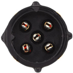 Galinis žibintas LH stačiakampis, 12V, raudona/oranžinė/balta, užsukamas, 244x60x138mm, 5 kontaktų, Hella 2VB998232011