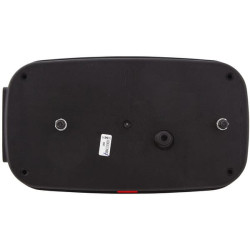 Galinis žibintas LH stačiakampis, 12V, raudonas/gintaras, užsukamas, 247x138mm, Hella 2VB998232211