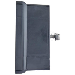 Galinis žibintas LH stačiakampis, 12/24V, raudona/oranžinė/balta, užsukamas, 256x70x144mm, Hella 2VP340400151