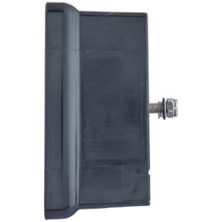 Galinis dešinės pusės žibintas stačiakampis, 12/24V, raudona/oranžinė/balta, užsukamas, 256x70x144mm, Hella 2VP340400141