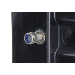 Galinis dešinės pusės žibintas stačiakampis, 12/24V, raudona/oranžinė/balta, užsukamas, 256x70x144mm, Hella 2VP340400141