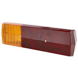 Galinis žibintas LH stačiakampis, 12/24V, gintarinis/raudonas, užsukamas, 330x78x95mm, Hella 2SD001688171