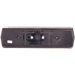 Galinis žibintas LH stačiakampis, 12/24V, gintarinis/raudonas, užsukamas, 330x78x95mm, Hella 2SD001688171