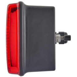 Galinis žibintas RH stačiakampis, 24V, gintarinis/skaidrus/raudonas, užsukamas, Hella 2VP340931161