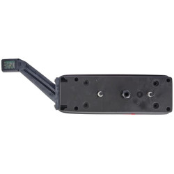 Galinis žibintas RH stačiakampis, 24V, gintarinis/skaidrus/raudonas, užsukamas, Hella 2VP340931161