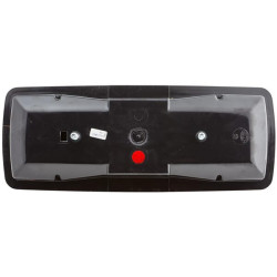 Galinis dešinės pusės žibintas stačiakampis, 12/24V, raudona/gintarinė/balta, užsukamas, 343x75x133mm, Hella 2VP003567121