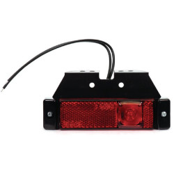 Žymeklis LED, stačiakampis, 12-24V, 130x57x43mm, Kramp LA30145