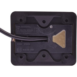 Galinis šviesos diodas, 21 W, stačiakampis, 12/24 V, skaidrus/raudonas, įjungiamas, 8 šviesos diodai, Hella 2VA980720001