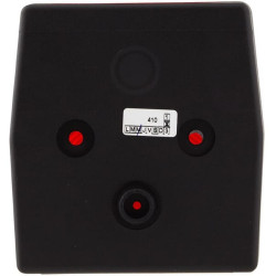 Galinis kvadratinis žibintas, 12V, raudona/oranžinė, užsukamas, 98x51x103mm, Hella 2SE998530061