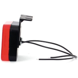 Žymeklis LED, kvadratinis, 12-24V, 65x65x28mm, Kramp LA30140