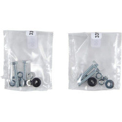 Galinis kvadratinis žibintas, 12/24V, raudonas, užsukamas, 90x60x80mm, Hella 2SA996012091