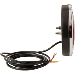 Daugiafunkcis galinis žibintas LED, apvalus, 12-24V, Ø 152mm, Kramp LA40003