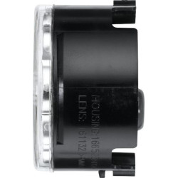 Galinis šviesos diodas, apvalus, 12 V, baltas, užsukamas, Ø 66 mm, 12 šviesos diodų, Hella 2SB009001401