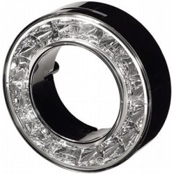 Stabdžių žibintas LED, 2,30 W, žiedas, 12 V, baltas, 16 LED, Hella 2SB009362021