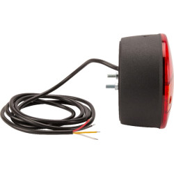 Daugiafunkcinis galinis šviesos diodas, apvalus, 24 V, Ø 142 mm, Kramp LA40043