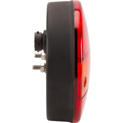 Daugiafunkcinis galinis LED žibintas, apvalus, 12-24V, Ø 142mm, 5 kontaktų, Kramp LA40042