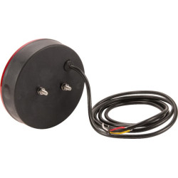 Daugiafunkcis galinis žibintas LED, apvalus, 12-24V, Ø 142mm, Kramp LA40041