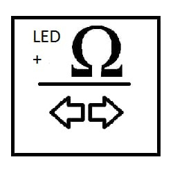 Daugiafunkcinis galinis šviesos diodas, apvalus, 12 V (integruotas varža), Ø 142 mm, 5 kontaktų, Kramp LA40040