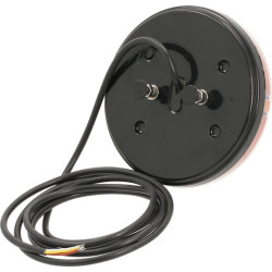 Daugiafunkcinis galinis šviesos diodas, apvalus, 12 V, Ø 142 mm, Kramp LA40073