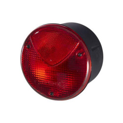 Stabdžių žibintas apvalus, 12/24V, raudonas, užsukamas, Ø 122,5 mm, Hella 2TA964169061