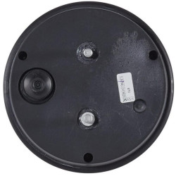 Galinis apvalus žibintas, 12/24V, raudonas/oranžinis, užsukamas, Ø 122,5 mm, Hella 2SD964169111