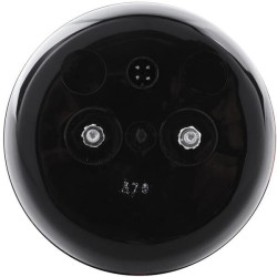 Galinis apvalus žibintas, 12 V, gintarinis/raudonas, užsukamas, Ø 140 mm, 4 kontaktų, Hella 2SD001685317