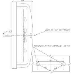 Daugiafunkcinis galinis LED žibintas, apvalus, 12-24V, Ø 115mm, Kramp LA40047