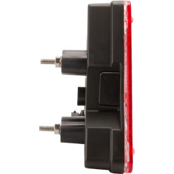 Daugiafunkcinis galinis KŠ žibintas LED, trikampis, 12-24V, 163x144x38.8mm, 5 kontaktų, Kramp LA40028