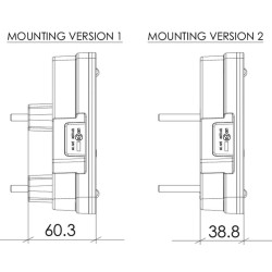 Daugiafunkcinis galinis dešinės šviesos diodas, trikampis, 12-24V, 163x144x38,8 mm, 5 kontaktų, Kramp LA40050