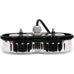 Galinis šviesos diodas, stačiakampis, 12/24V, skaidrus, užsukamas, 208x121mm, Waś 1400681810