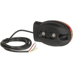 Daugiafunkcis galinis žibintas LED, stačiakampis, 12-24V, 136,4x91x40mm, Kramp LA40068