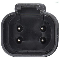 Galinis žibintas ovalus, 12V, raudonas/gintaras, užsukamas, 140,4x98,4x98,4 mm, Hella 2SD343130071