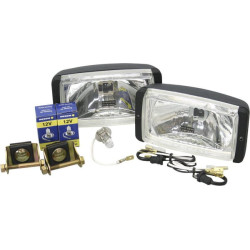 Priekinis žibintas halogeninis, stačiakampis komplektas 1400660010