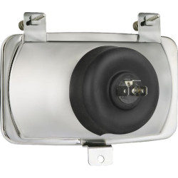 Priekinis žibintas halogeninis, stačiakampis, 12/24V, 156x93mm, Kramp LA80158