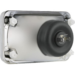 Priekinis žibintas halogeninis, stačiakampis, 12/24V, 168x106mm, Kramp LA80170