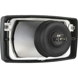 Priekinis žibintas halogeninis, stačiakampis, 12/24V, 184x102mm, Kramp LA80161