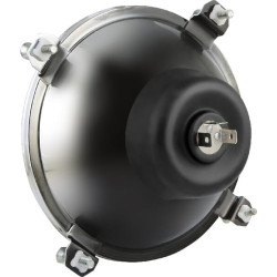 Priekinis žibintas halogeninis, apvalus, 12/24V, 123x123mm, Kramp LA80155