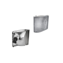 Kampinis darbinis šviestuvas halogeninis, dešinysis, 12V, 50W, kvadratinis, baltas, 98x110x111mm, PGJ13 kištukas, Wesem LPRE5660